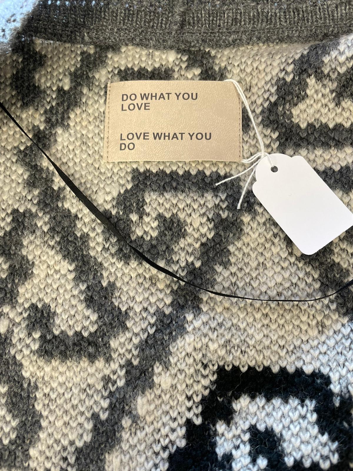Gilet tricoté Do What You Love Réf. 00093