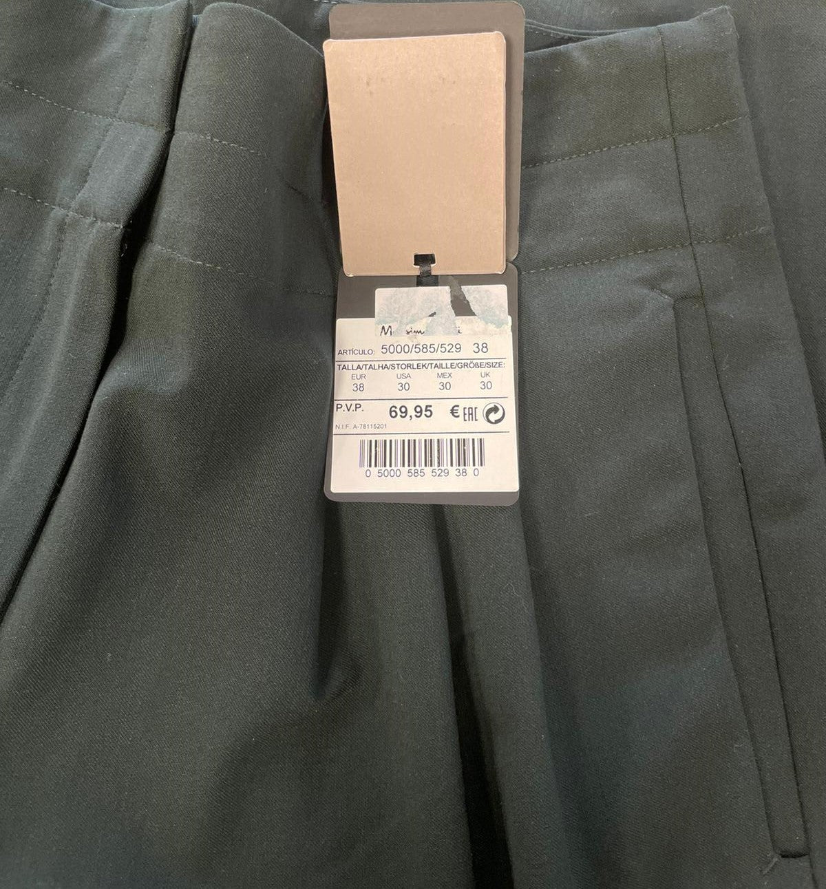 Pantalon Massimo Dutti Réf.00797