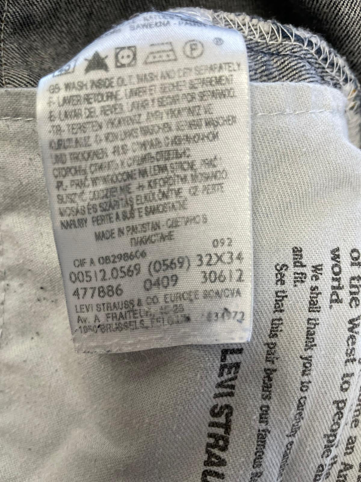 Pantalon Levi's 512 Réf.00870