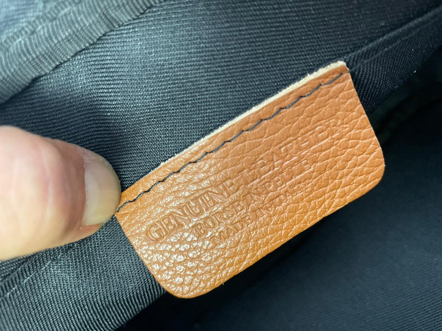 Sac en cuir écologique réf. 00982