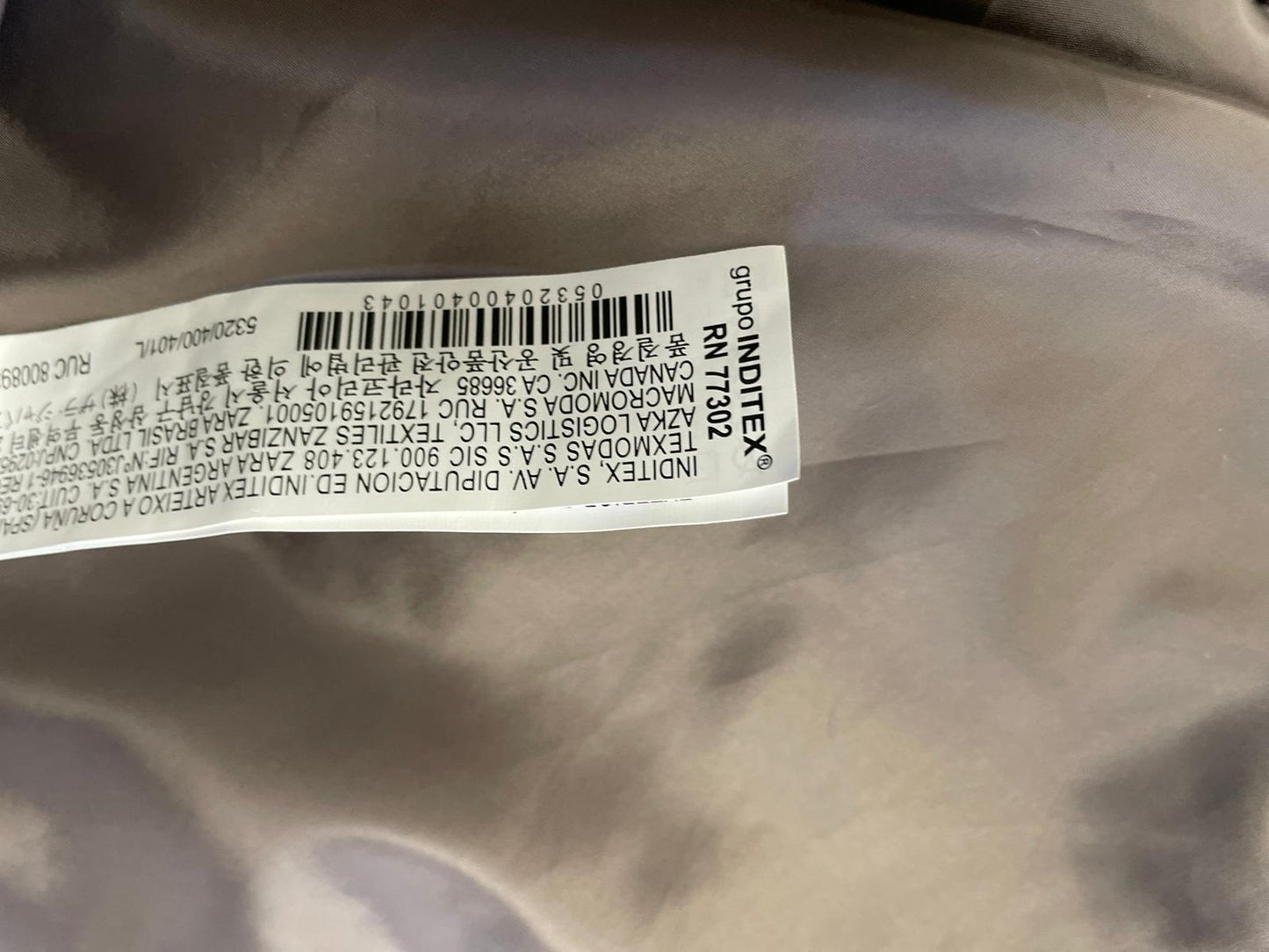 Gilet Zara Réf.01005