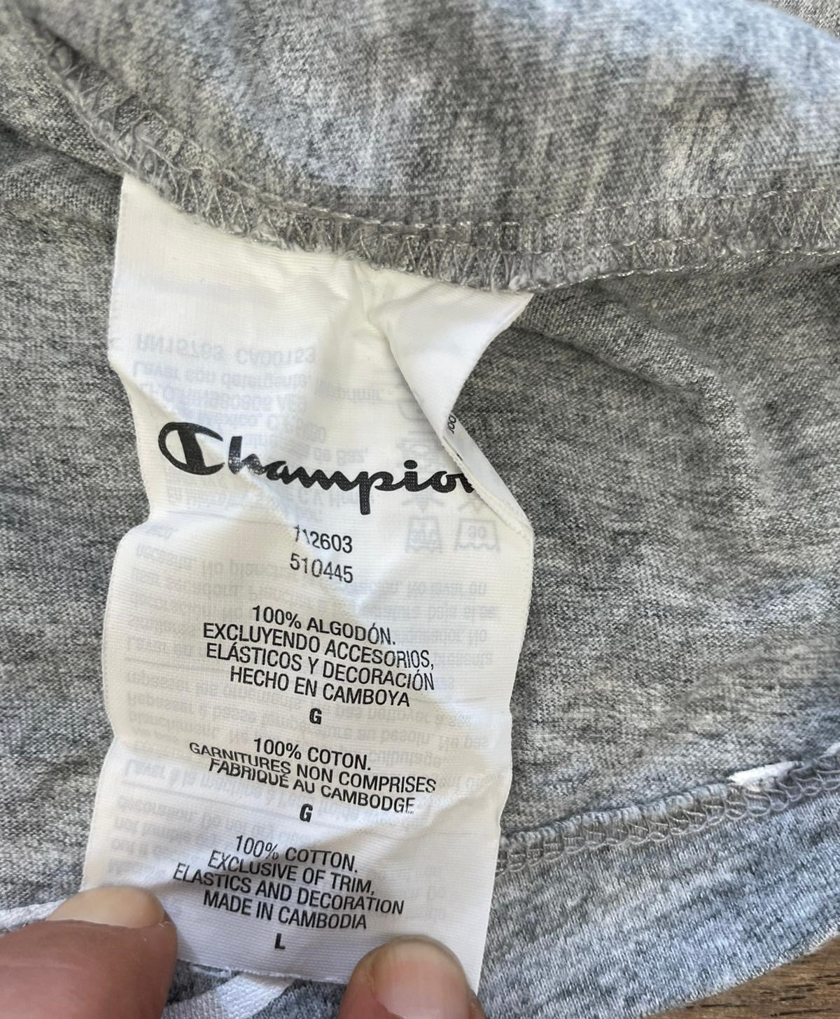 T-shirt Champion Réf.01023