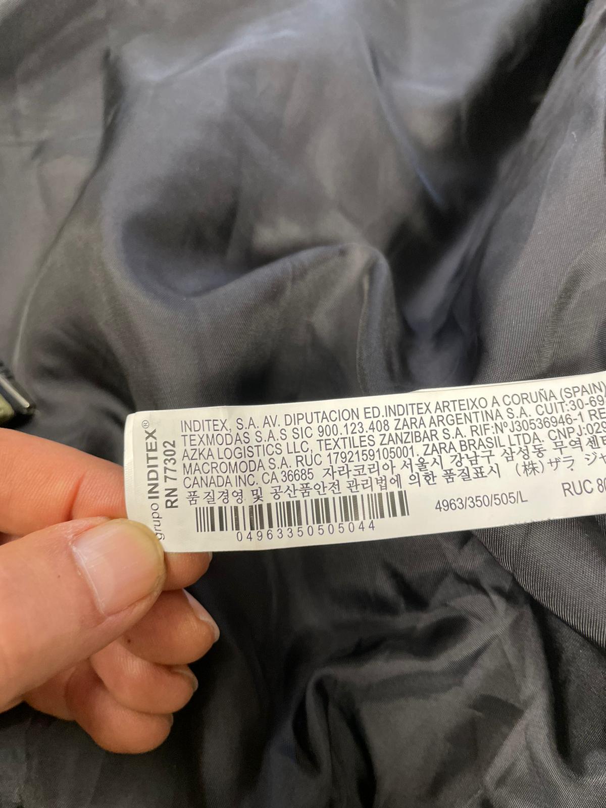 Veste Zara Réf.01037