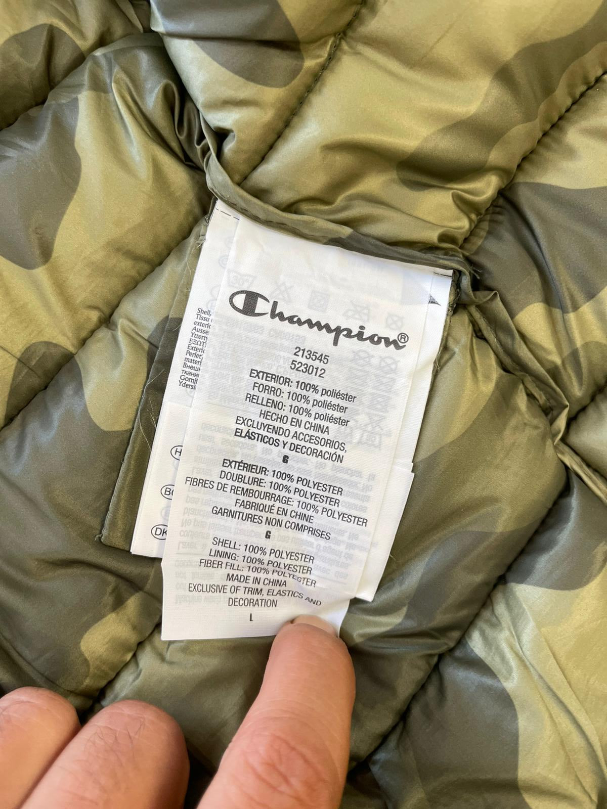 Gilet Champion Réf.01054