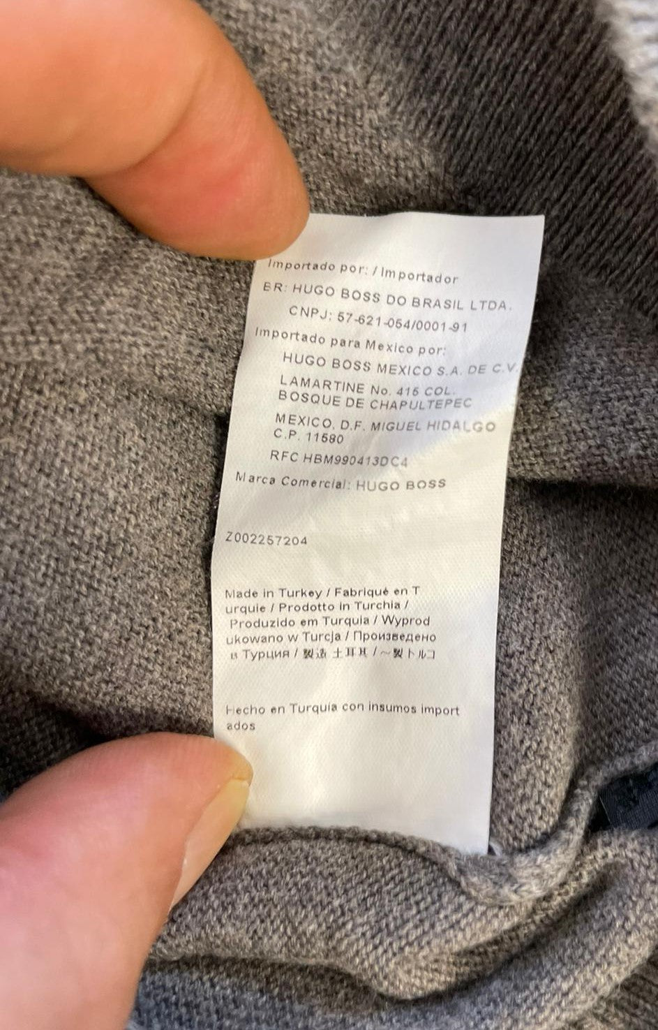 Pull Hugo Boss Réf. 02836