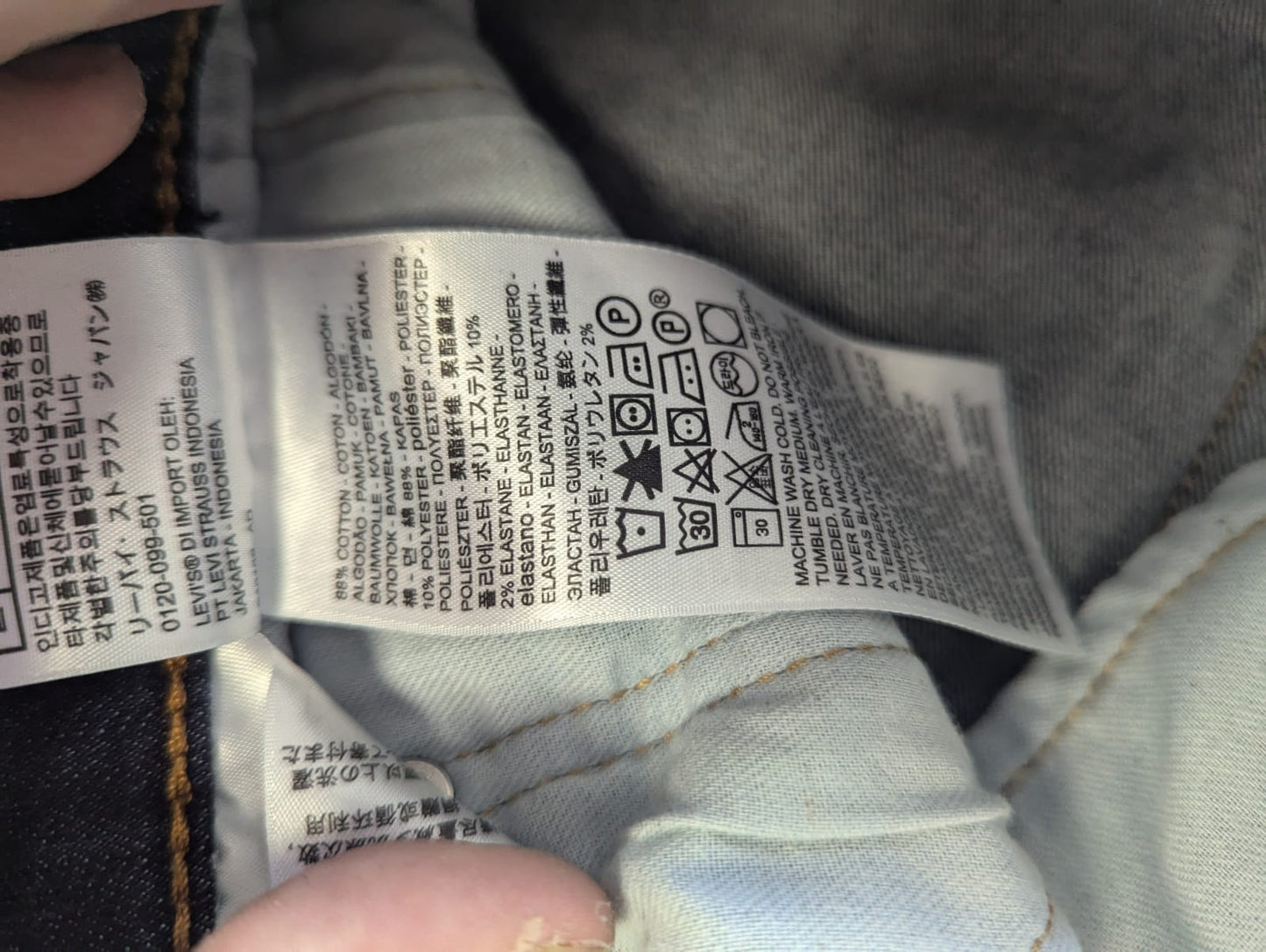Pantalon Levi's 502 Réf. 01154