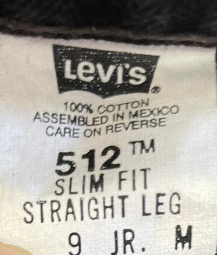 Pantalon Levi's 512 Réf. 01211