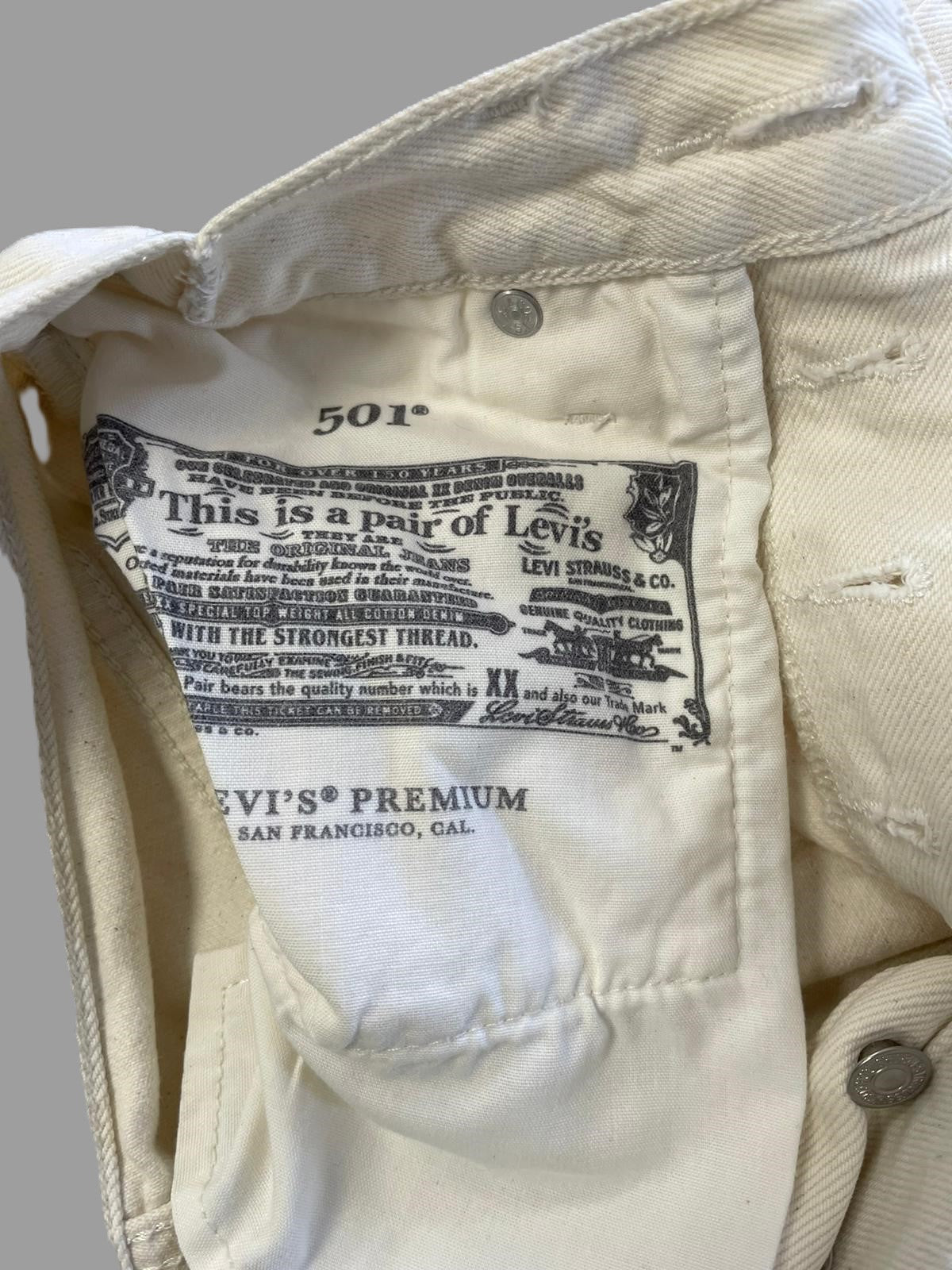 Pantalon Levi's 501 coupe régulière