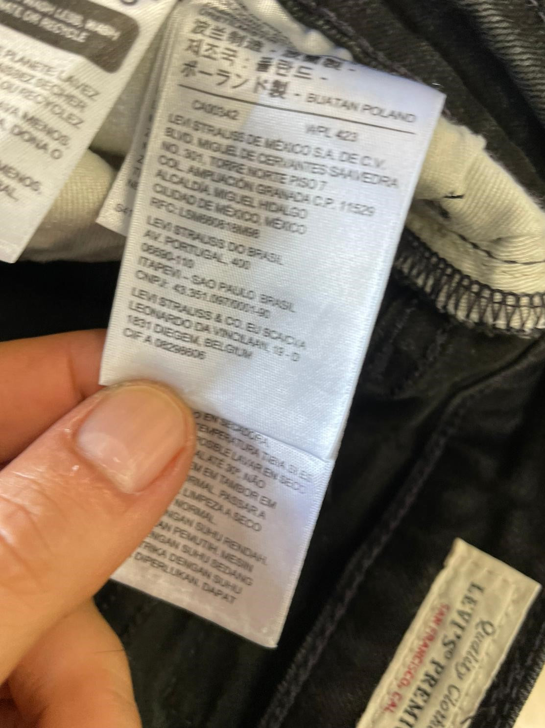 Pantalon Levi's 511 Réf. 01287