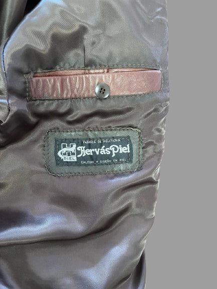 Veste en cuir HervásPiel Réf. 01368