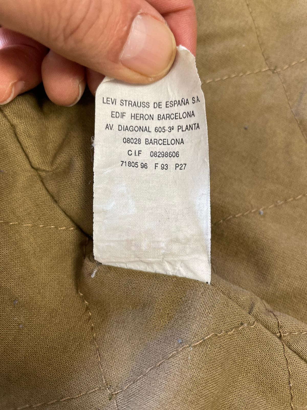 Veste en cuir vintage nouée réf. 01453