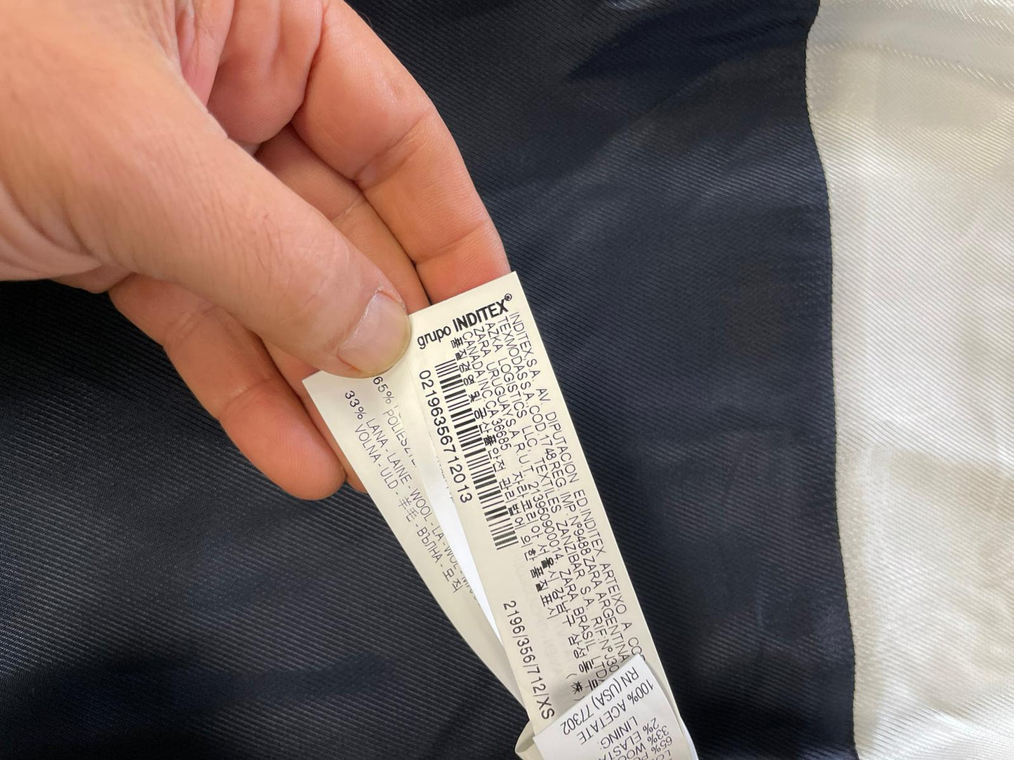 Manteau Zara Réf. 01500