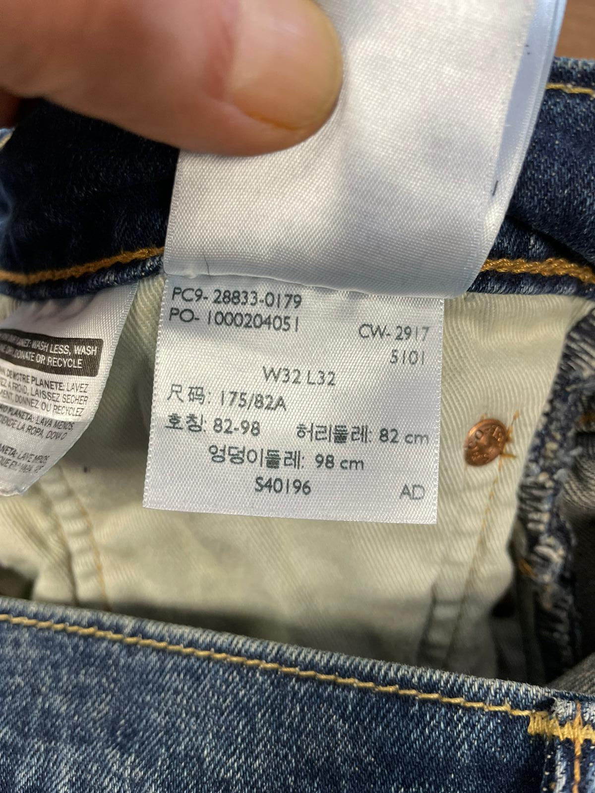 Pantalon Levi's 512 Réf. 01512