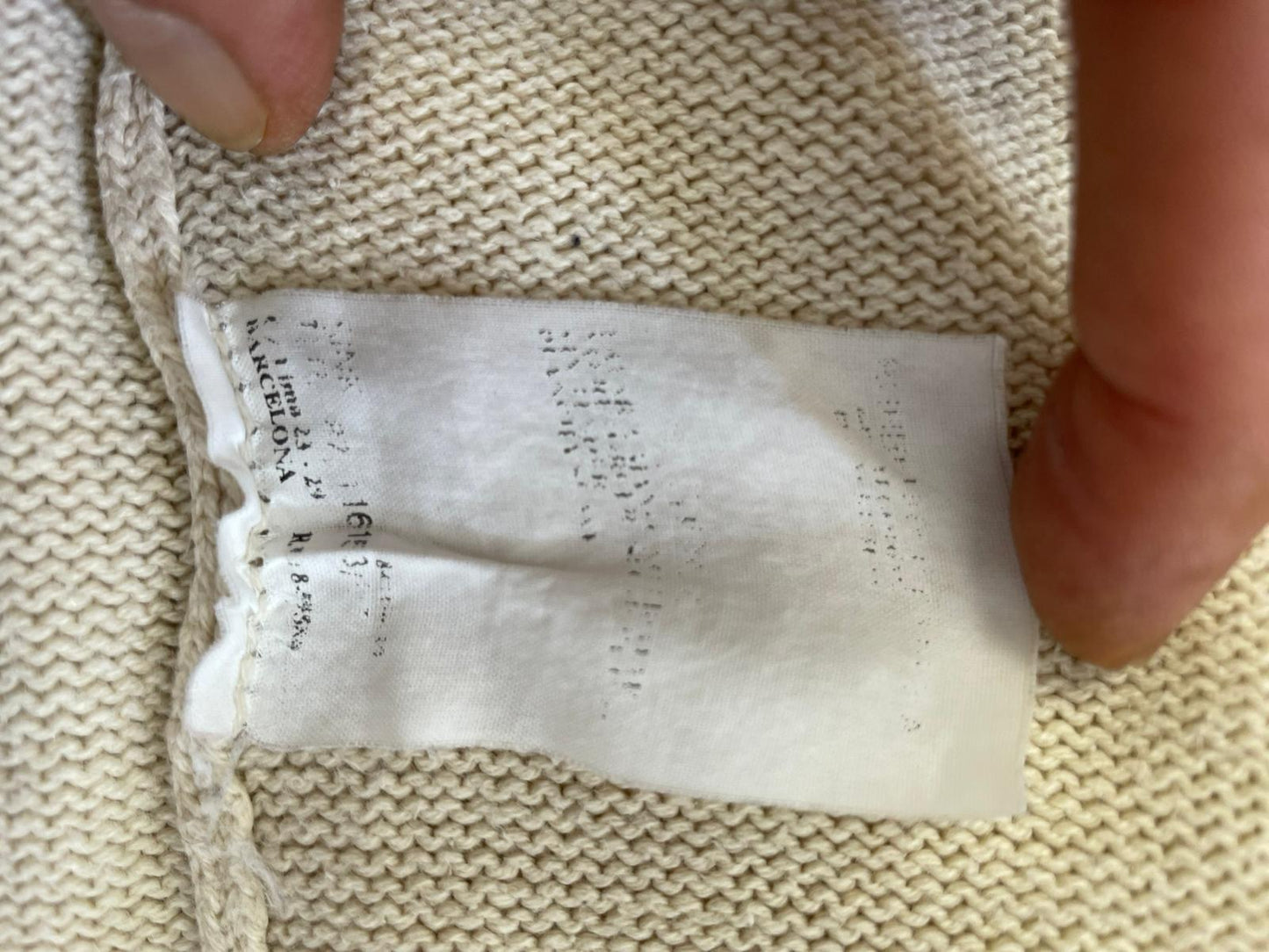 Gilet Burberrys réf. 02695 (endommagé)