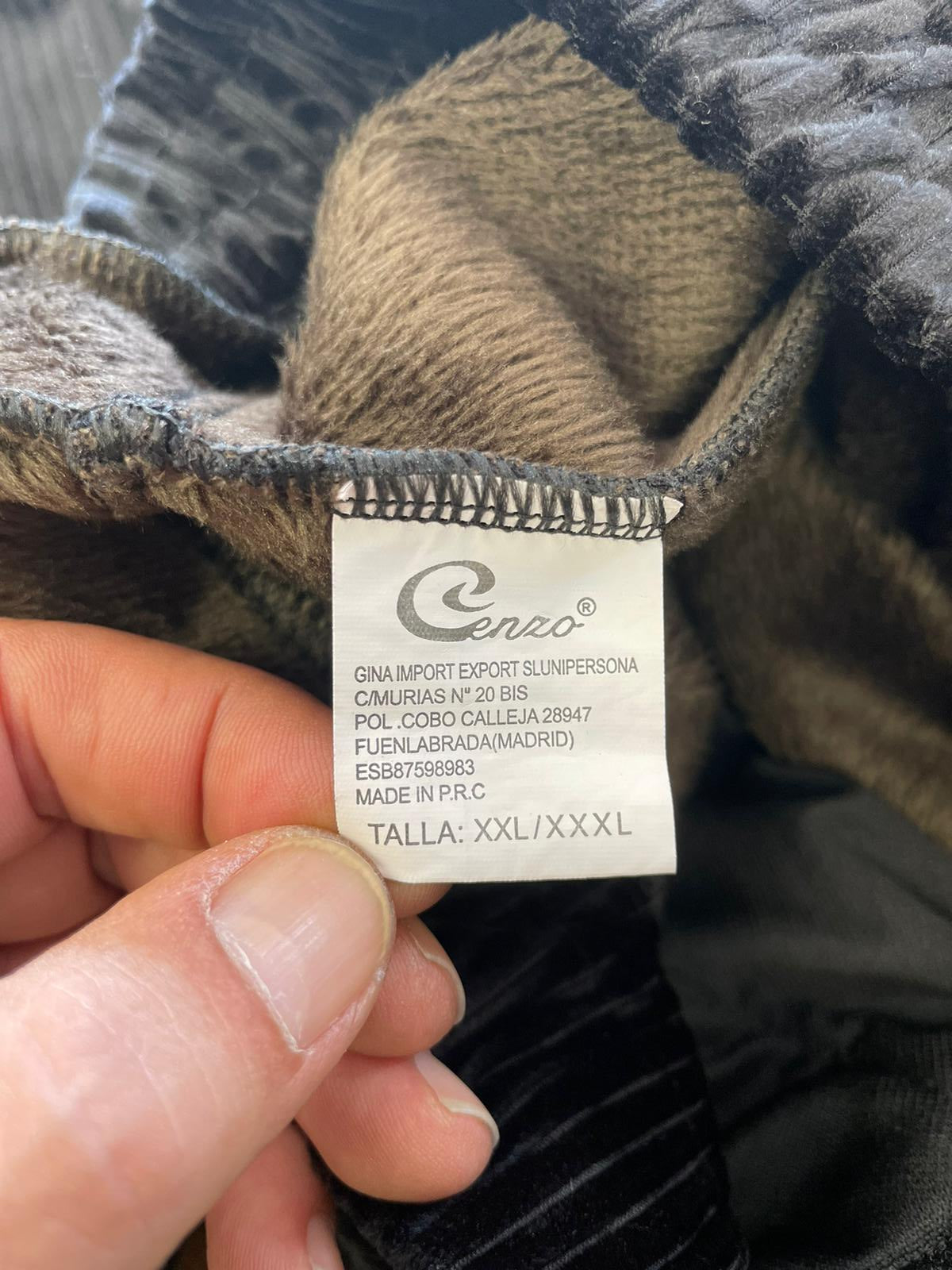 Pantalon en velours côtelé Réf.01560