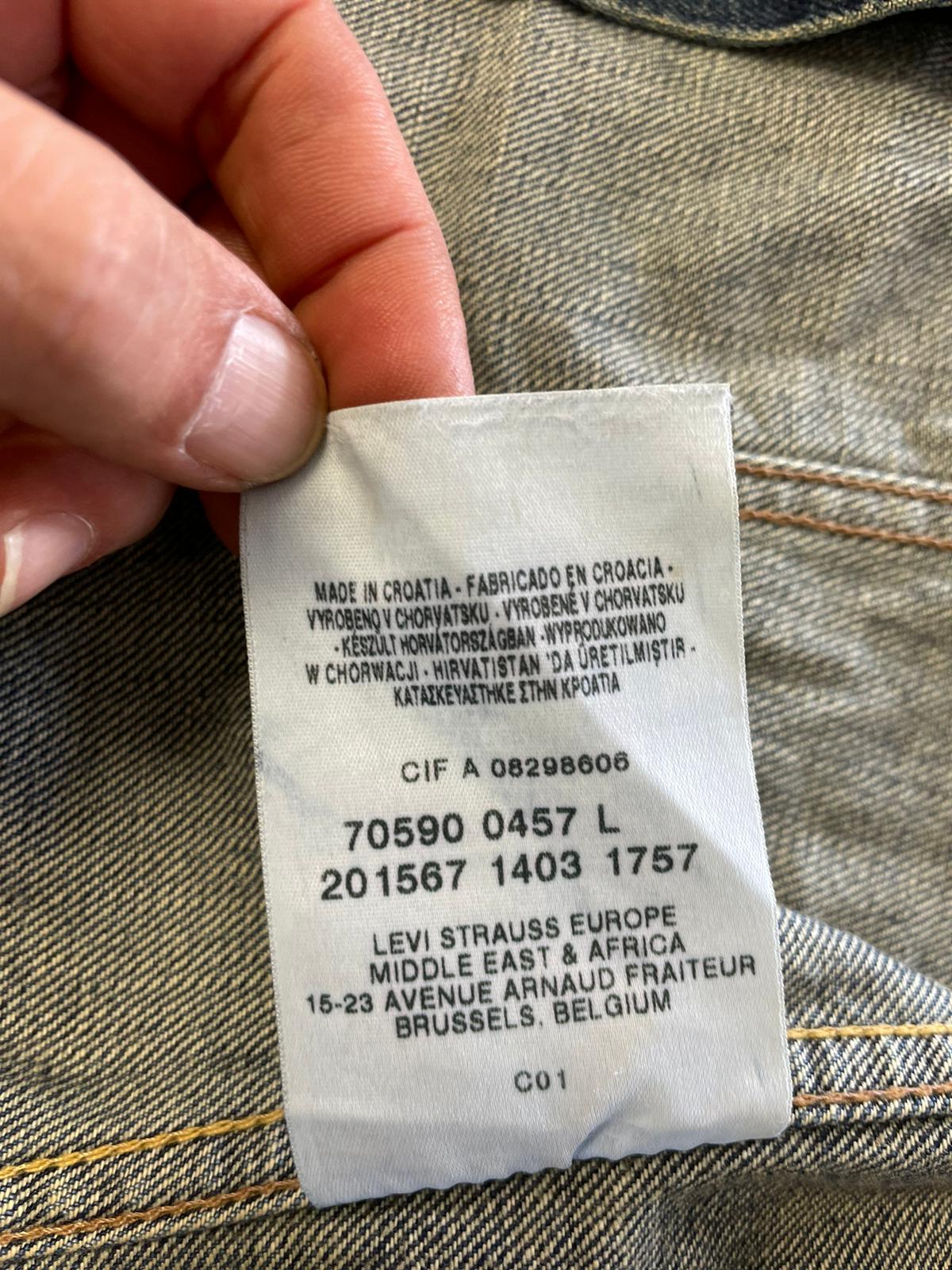 Veste en jean Levi's Réf. 01586