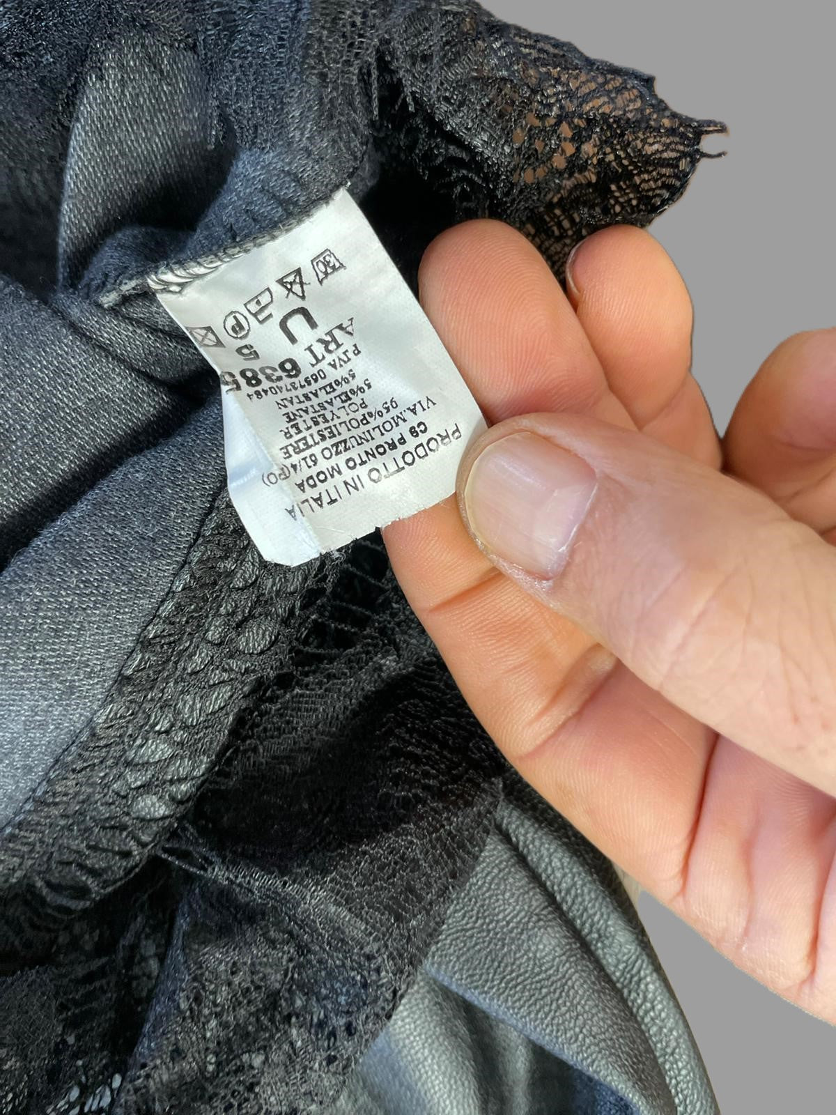 Jupe en cuir écologique Réf. 01605