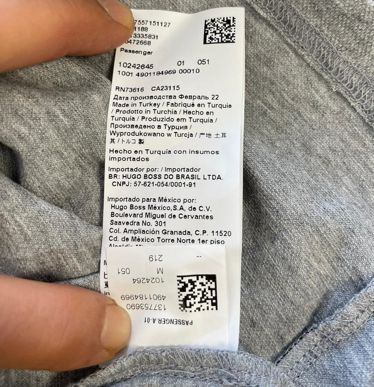 Polo Hugo Boss Réf. 01643