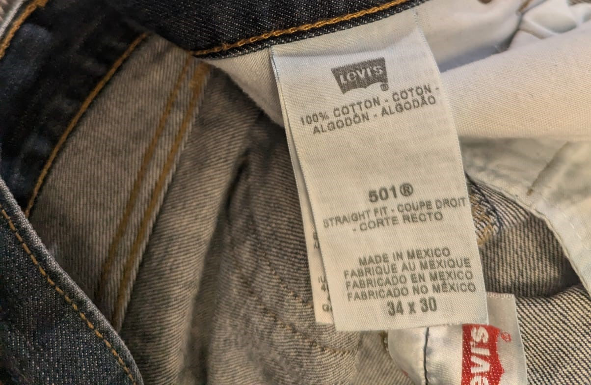 Pantalon Levi's 501 Réf. 01727