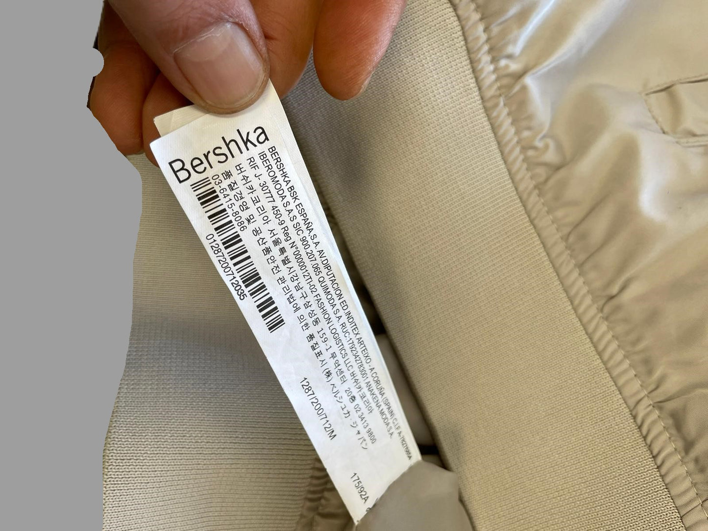 Blouson bomber Bershka Réf. 01735