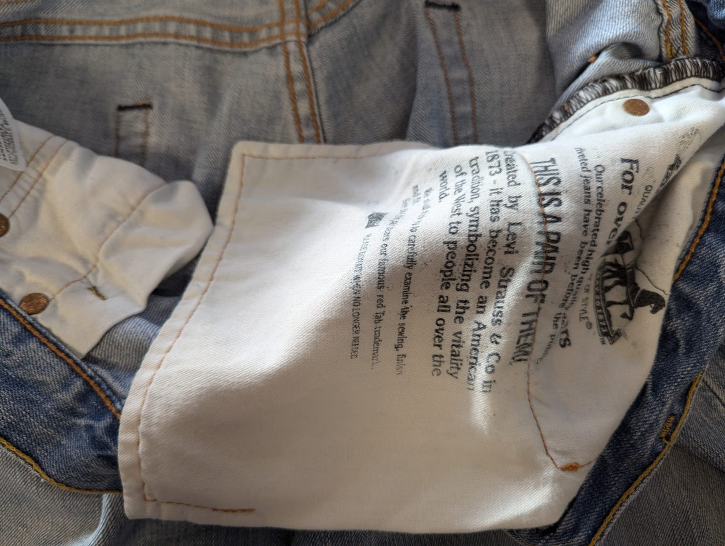 Pantalon Levi's 505 Réf. 01755