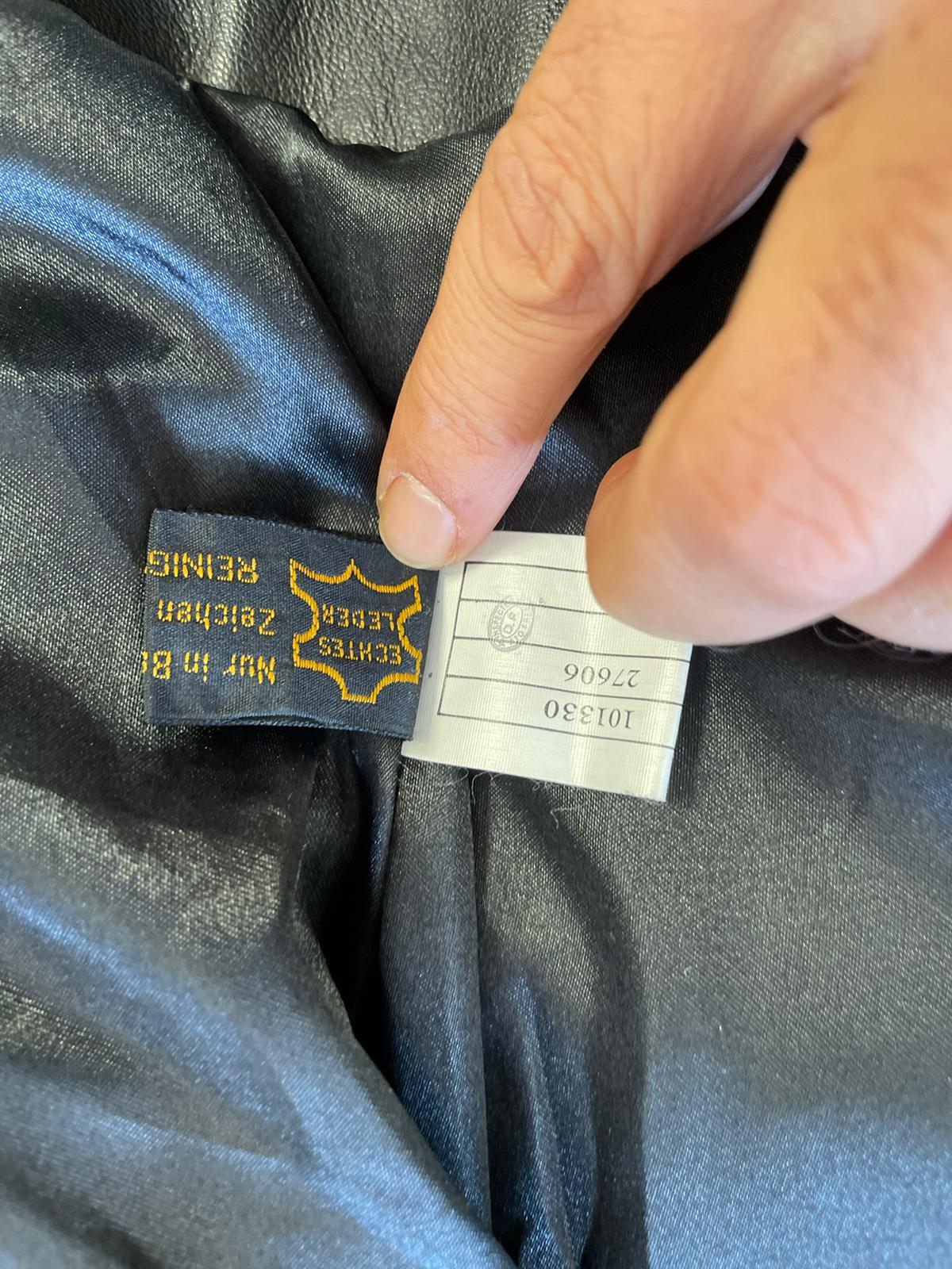 Veste motard vintage réf. 01787