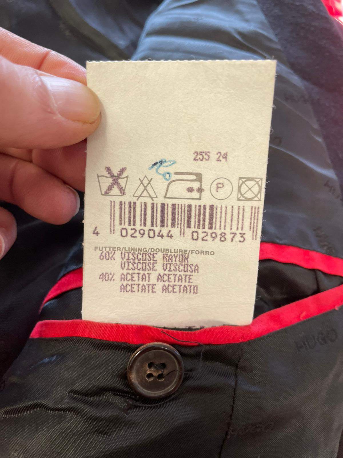 Blazer Hugo Boss. Réf.01821