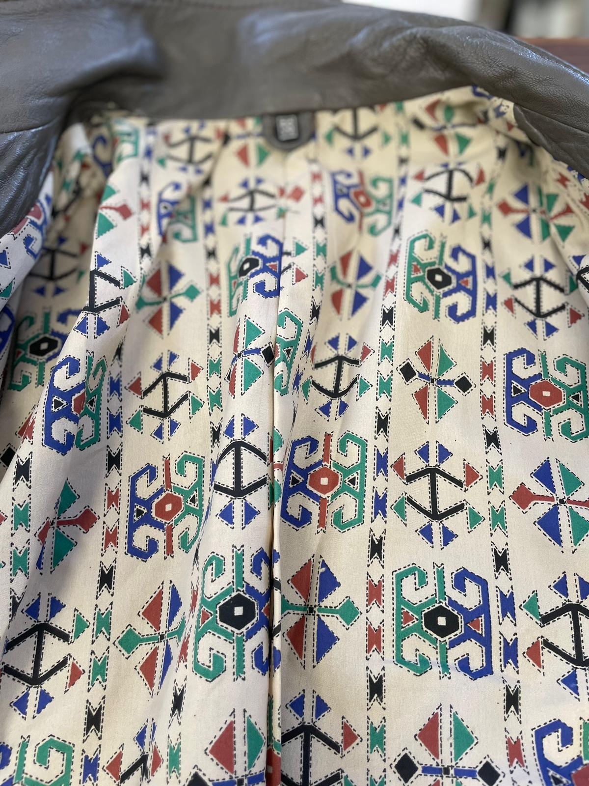 Veste en cuir vintage C&A réf. 01857