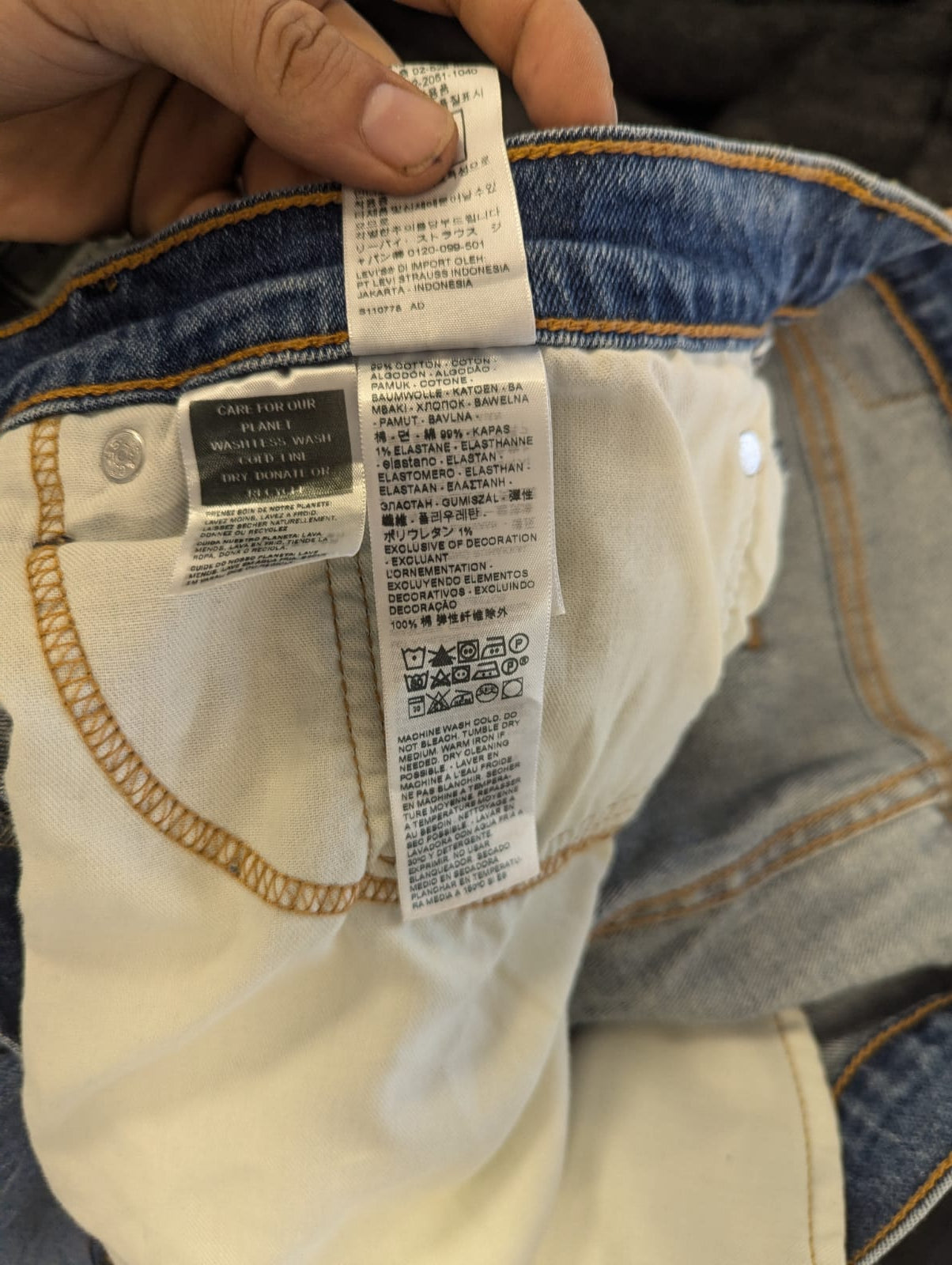 Pantalon Levi's 502 Réf. 01867