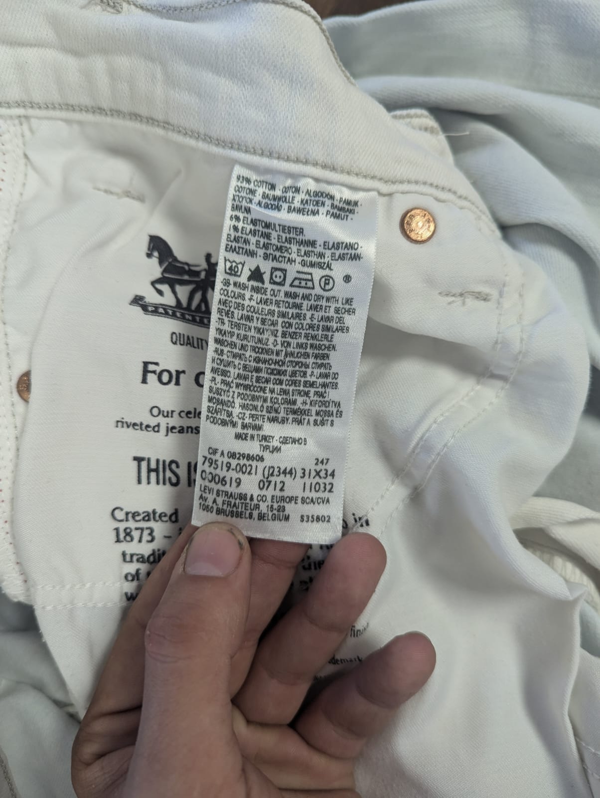 Pantalon Levi's Réf.01887