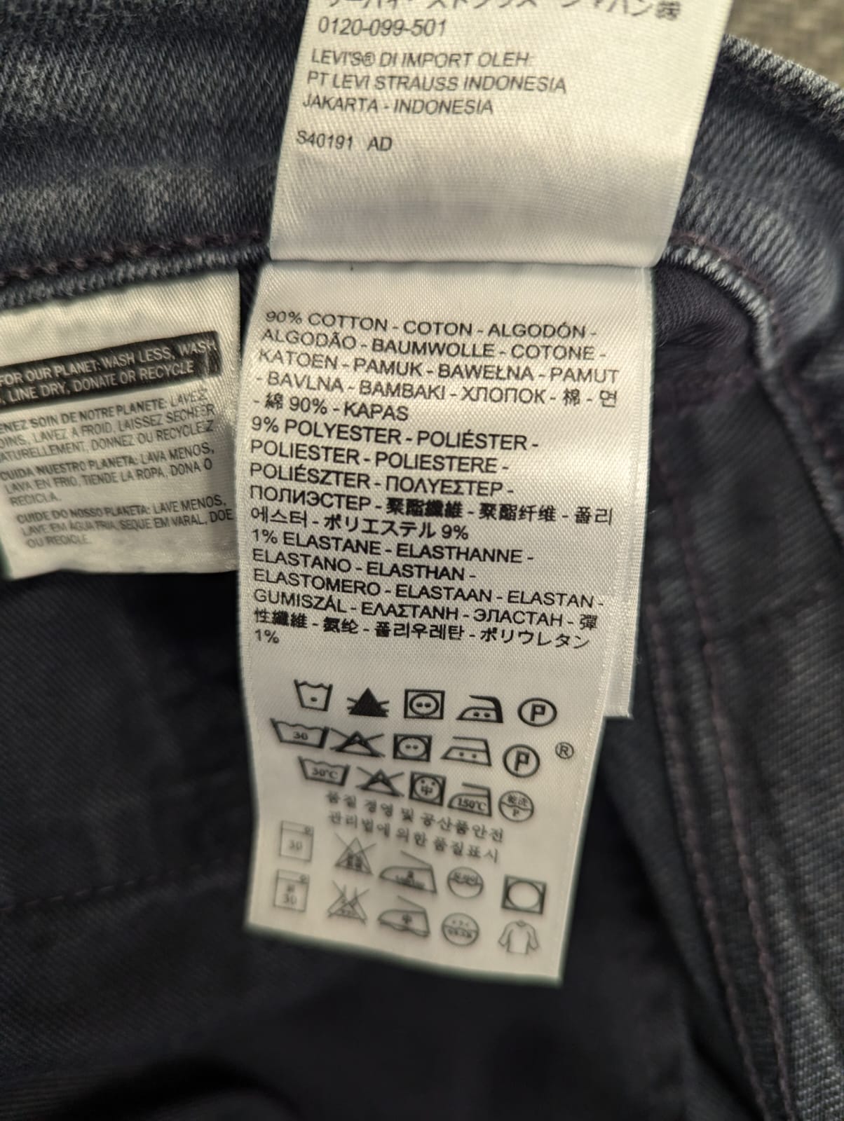 Jean Levi's 511 Réf. 01888