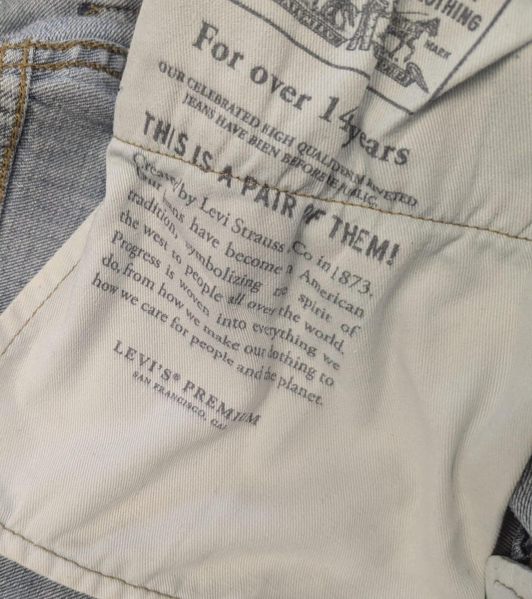 Pantalon Levi's 512 Réf. 01932