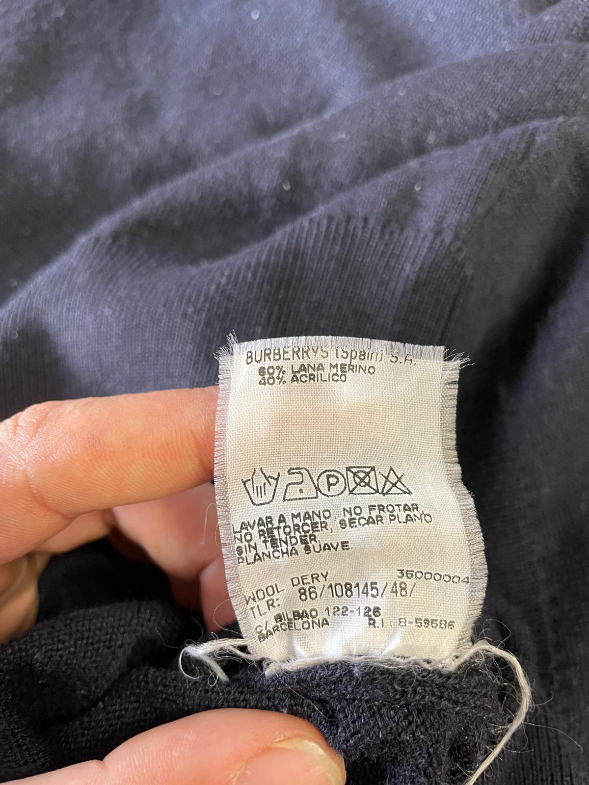 Pull col rond BurBerrys réf. 01952