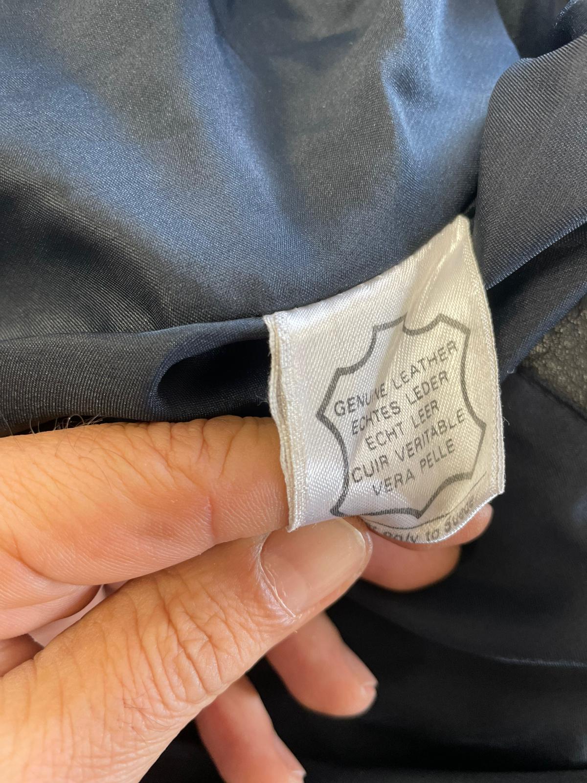 Veste en cuir vintage réf. 01960