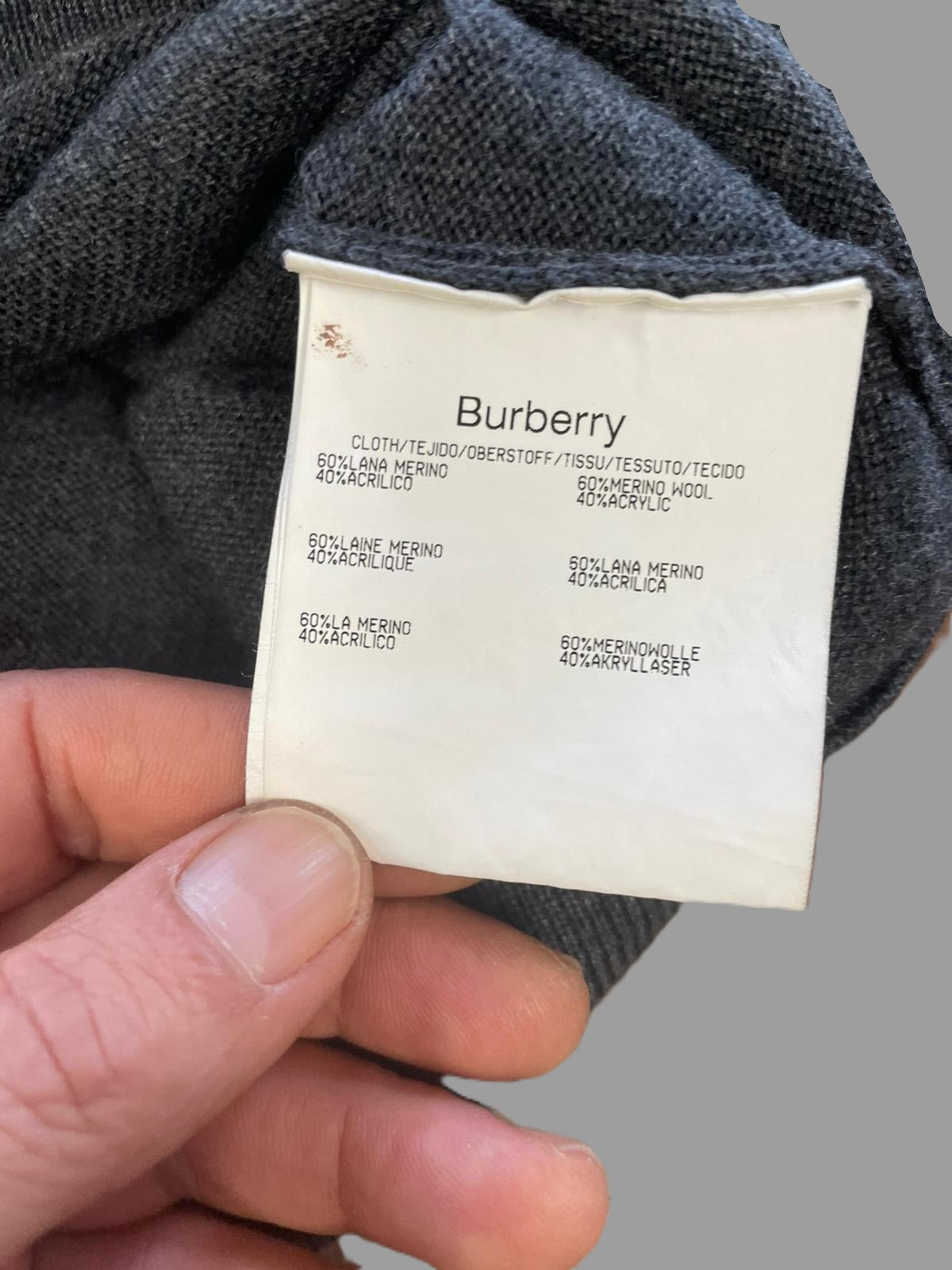 Pull Burberry Réf. 01965