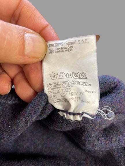 Pull ras du cou Burberrys réf. 01985