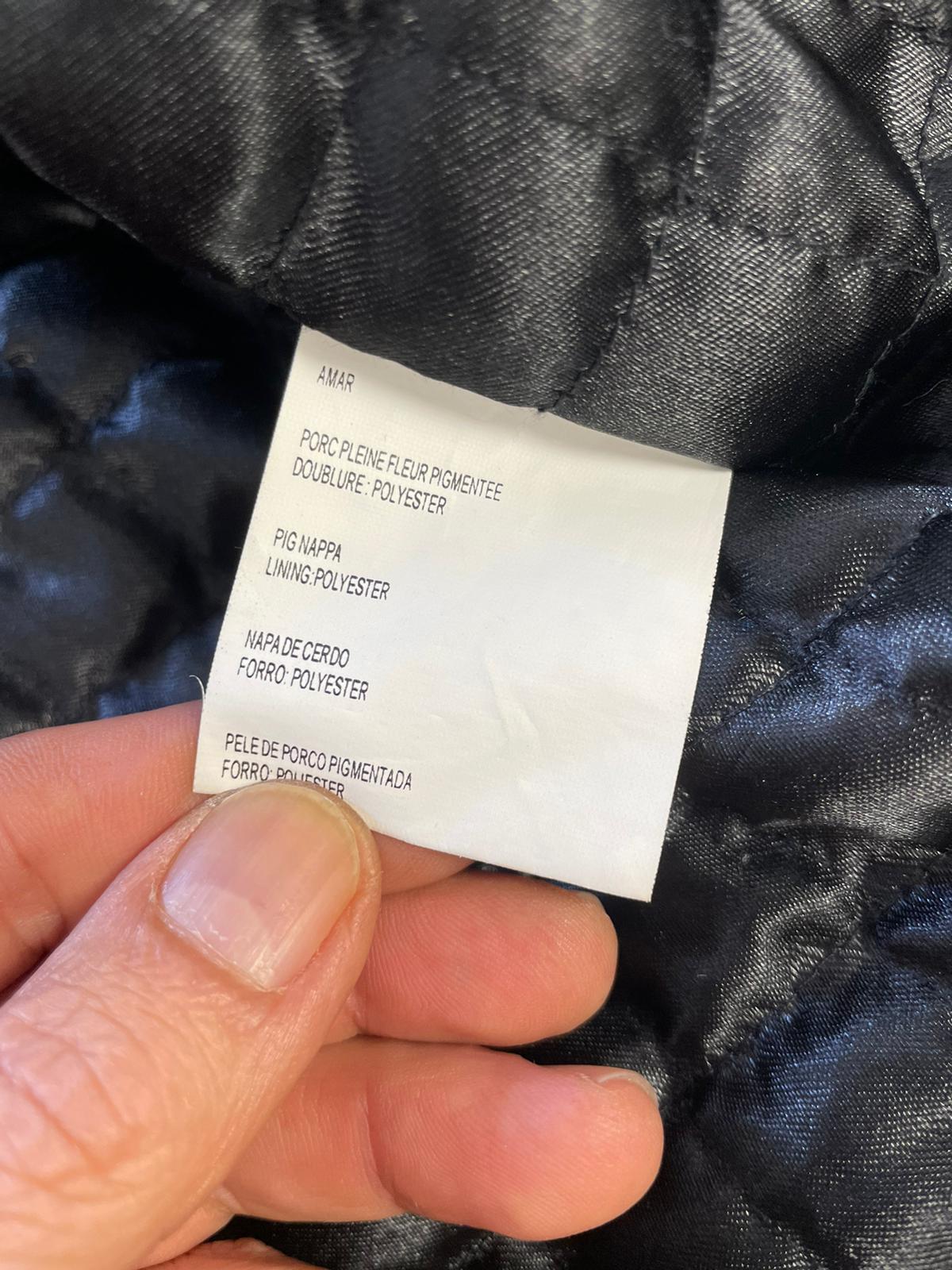 Veste en cuir Réf.01992