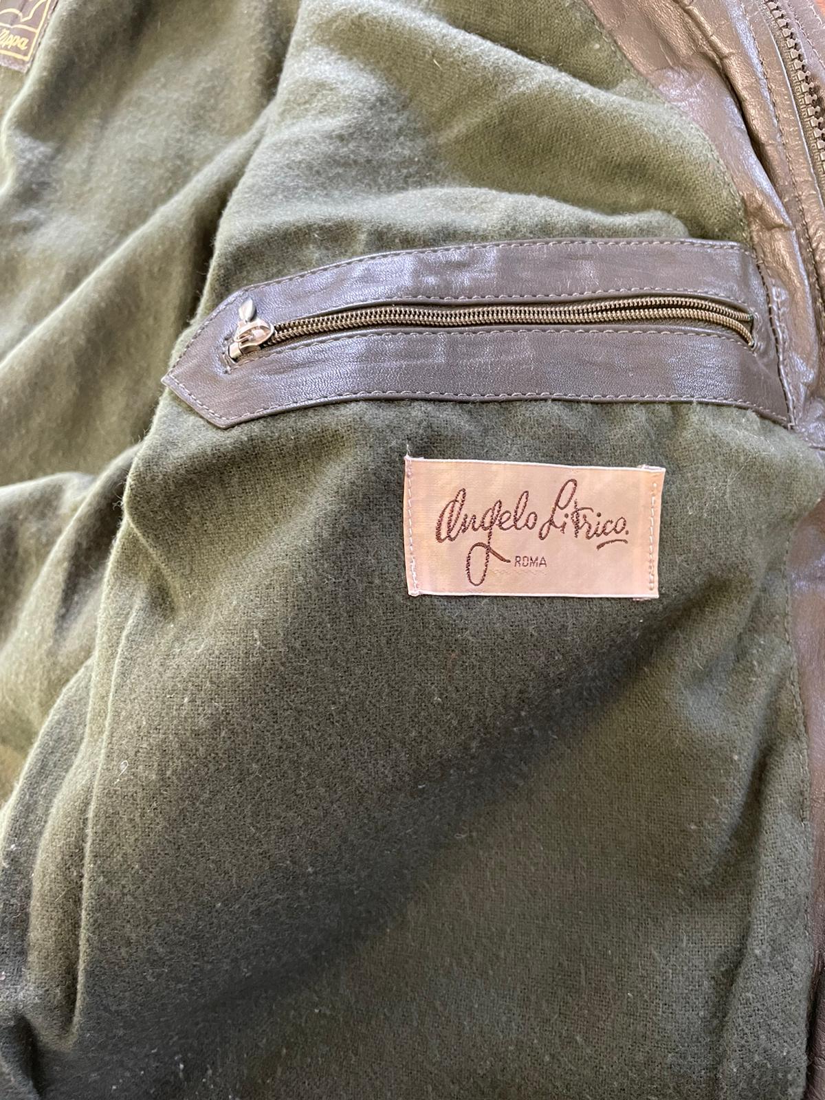 Parka en cuir Angelo Litrico Réf.02005