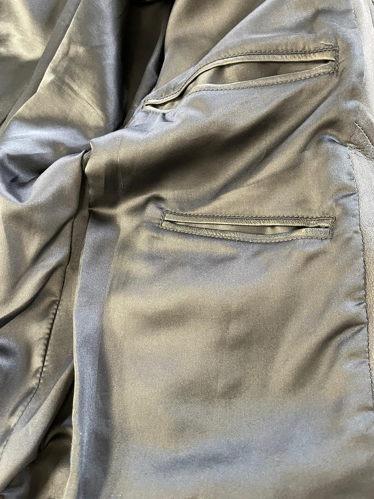 Veste en cuir vintage Réf. 02013