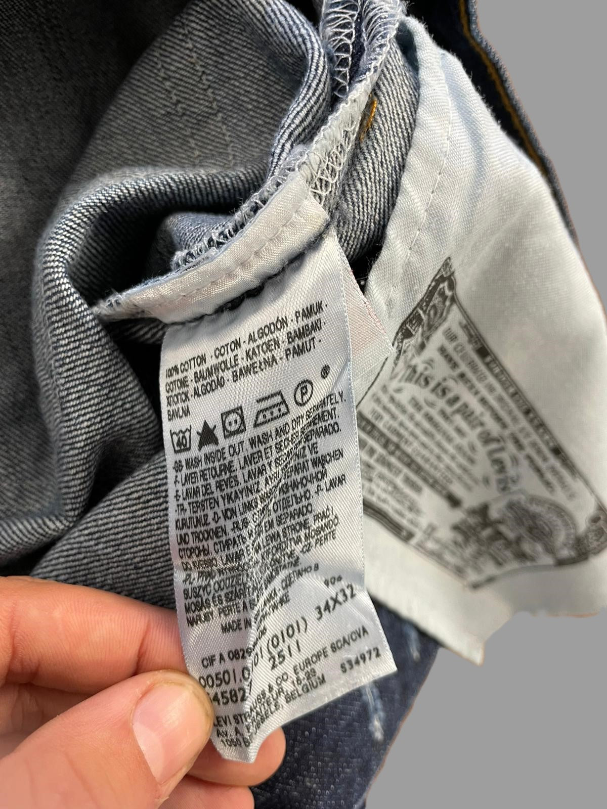 Jean Levi's 501 Réf. 02233
