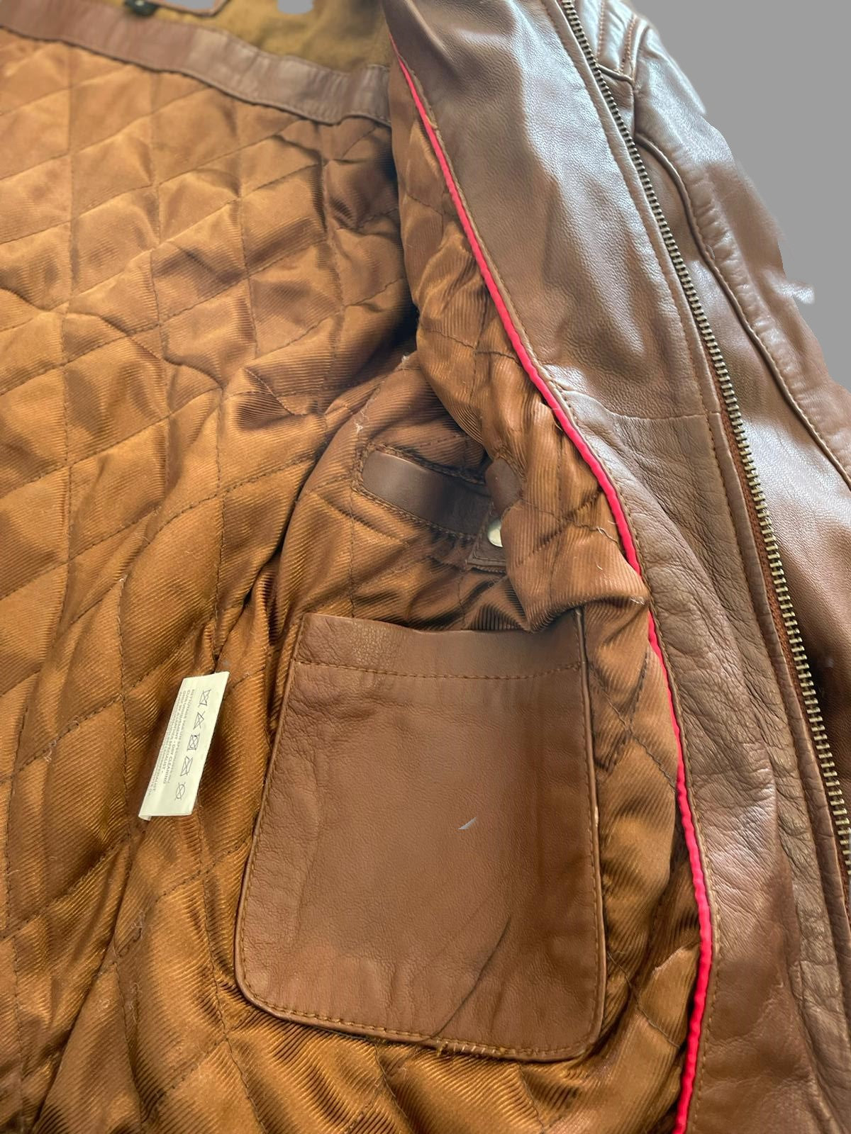 Veste en cuir Réf.02274