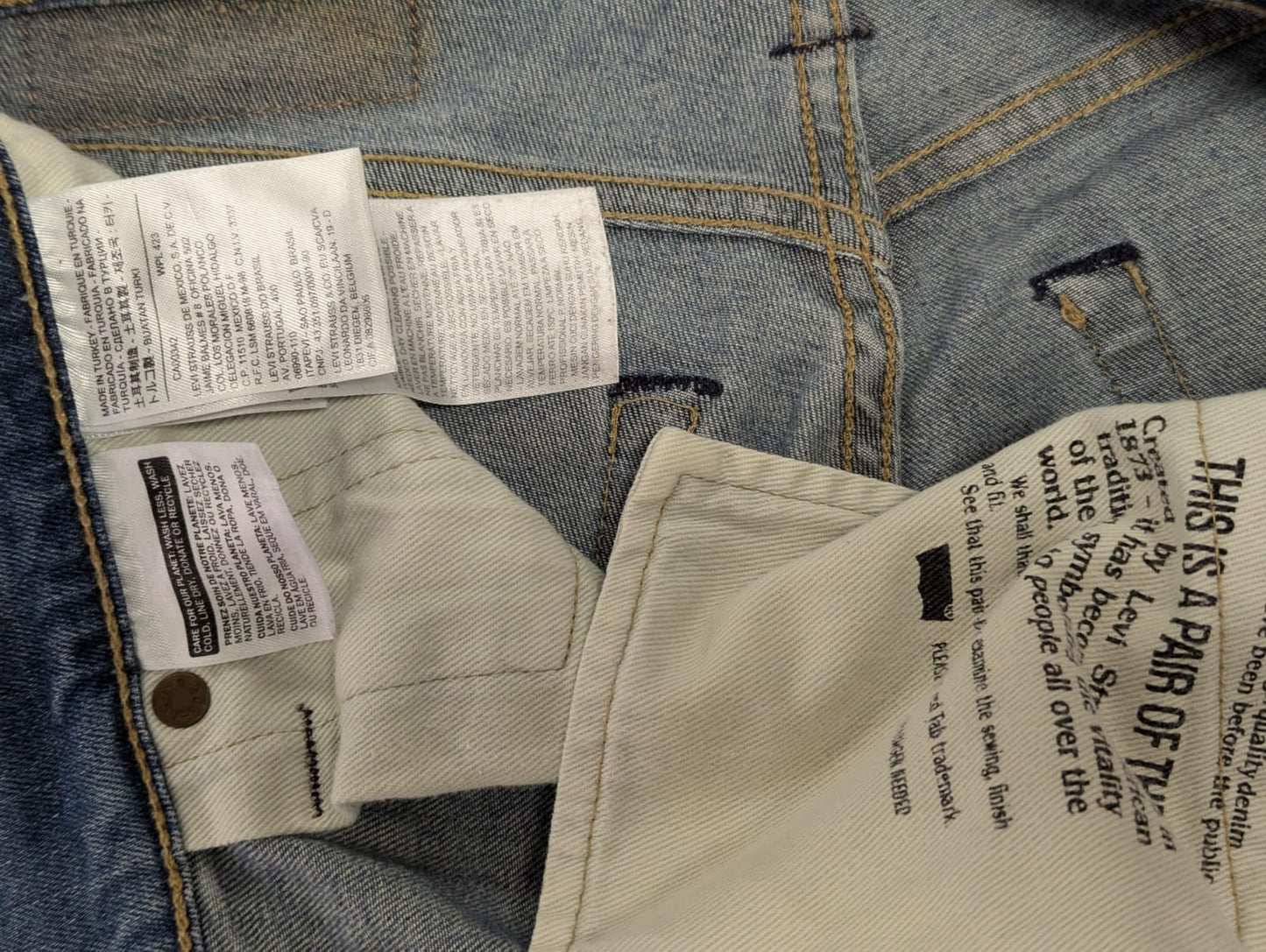 Pantalon Levi's 501 Réf. 02347