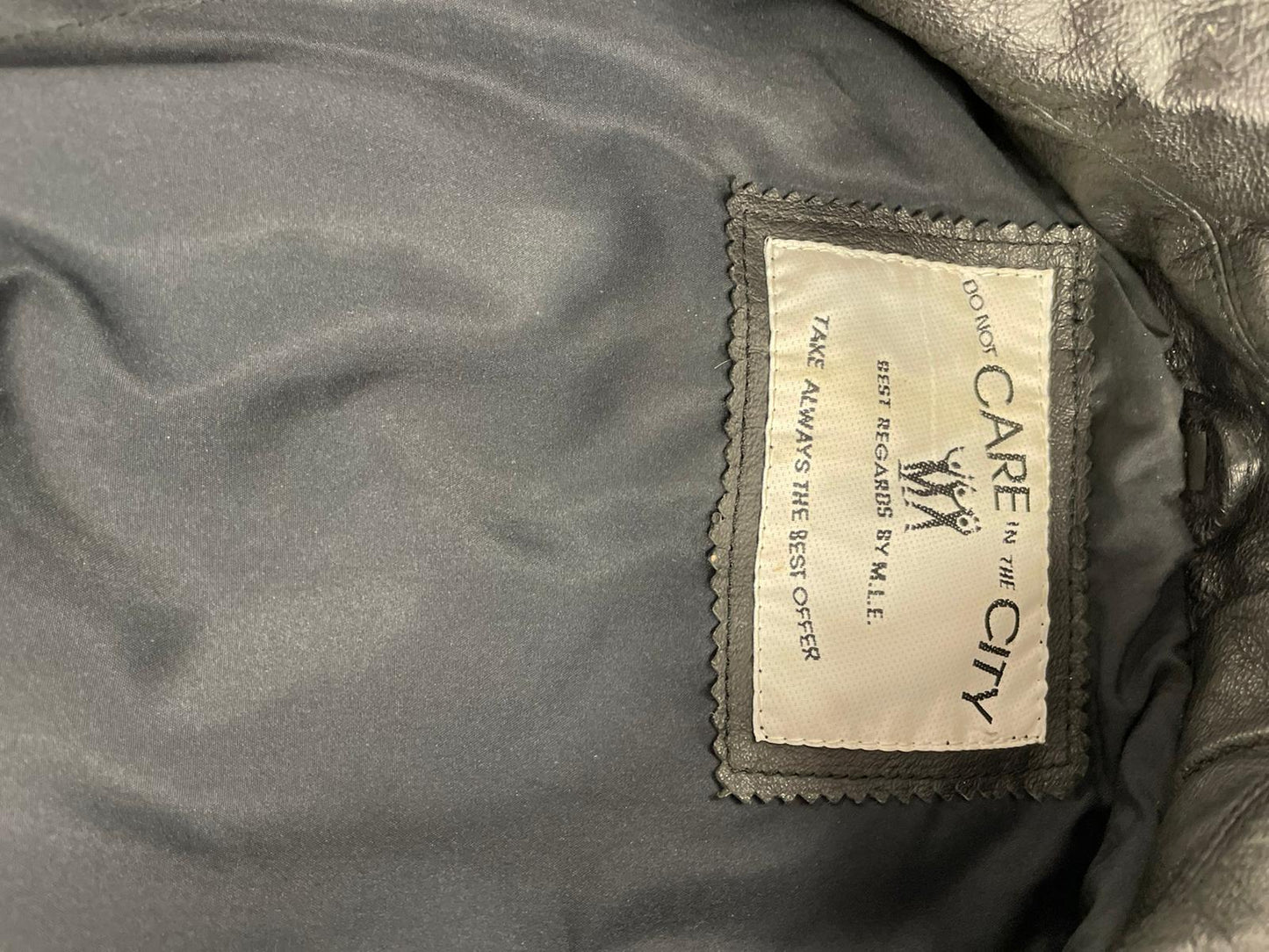 Veste en cuir Réf.02406