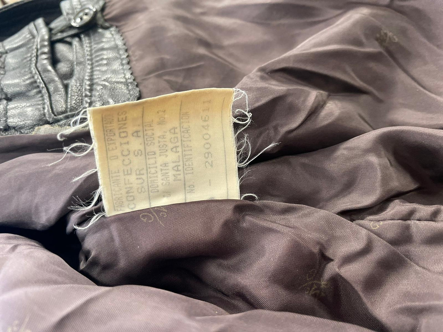 Cazadora de Piel Vintage Ref.02563