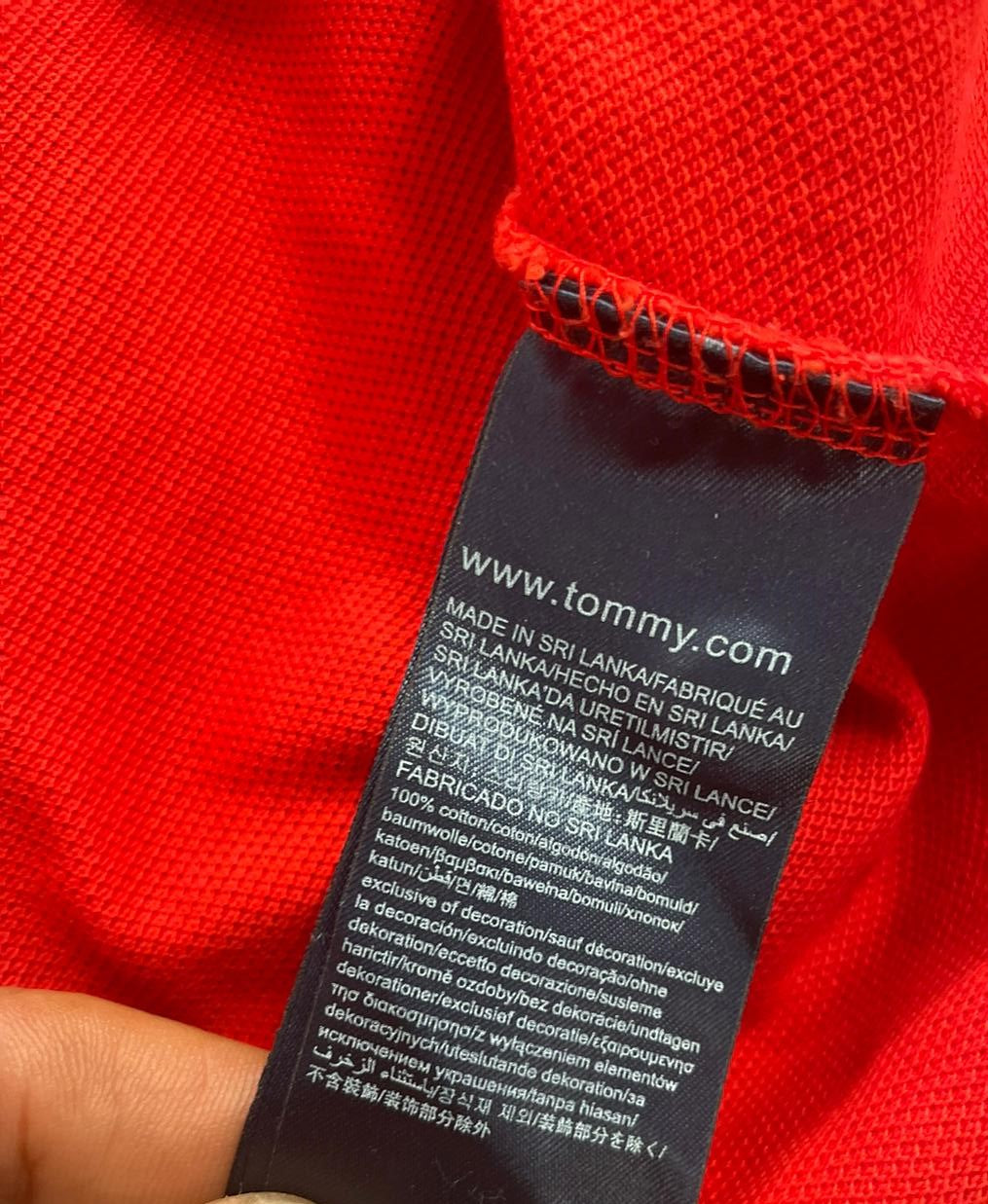 Polo Tommy Hilfiger Réf. 02573