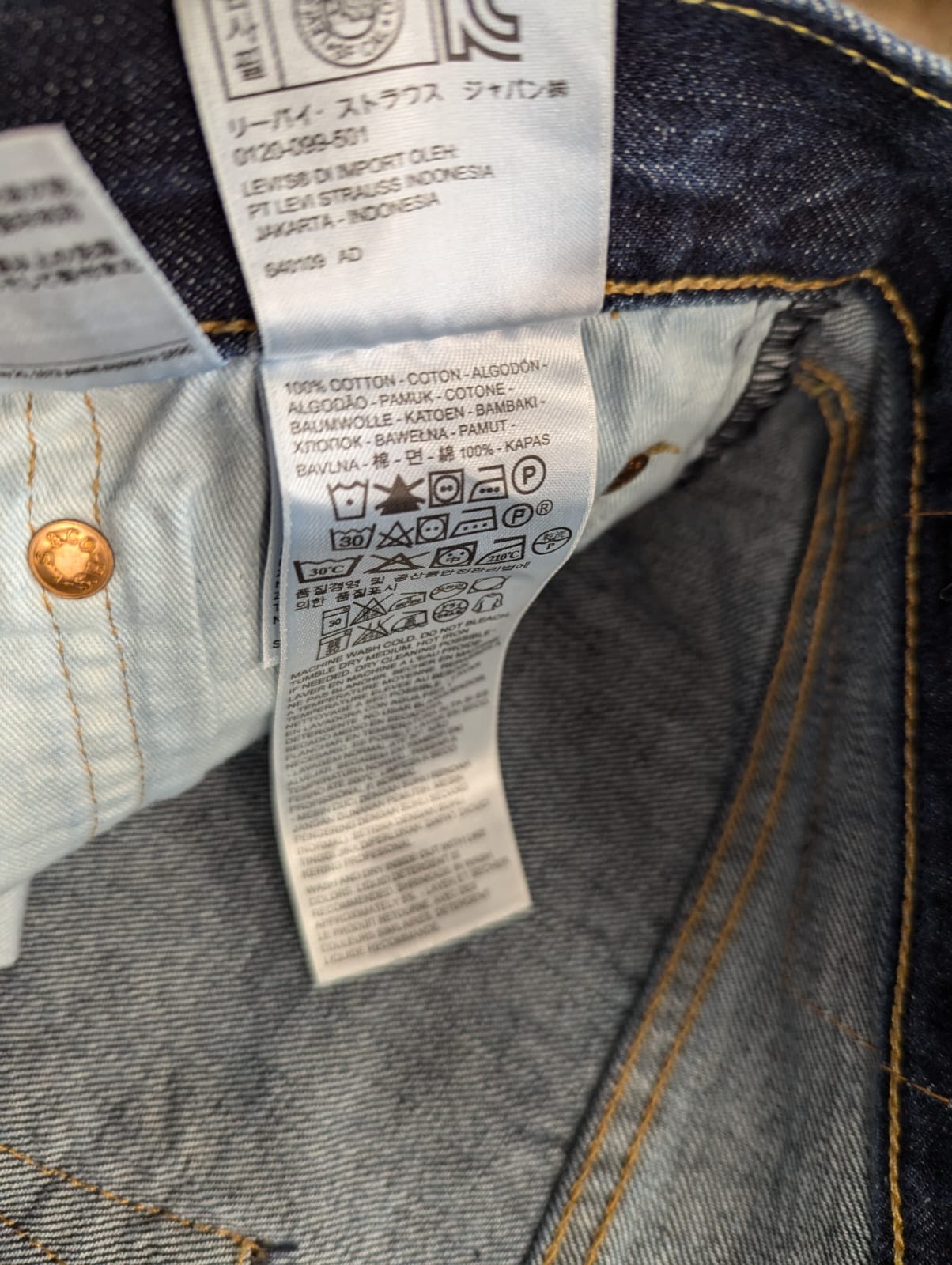 Pantalón Levi's 501 Ref.02647