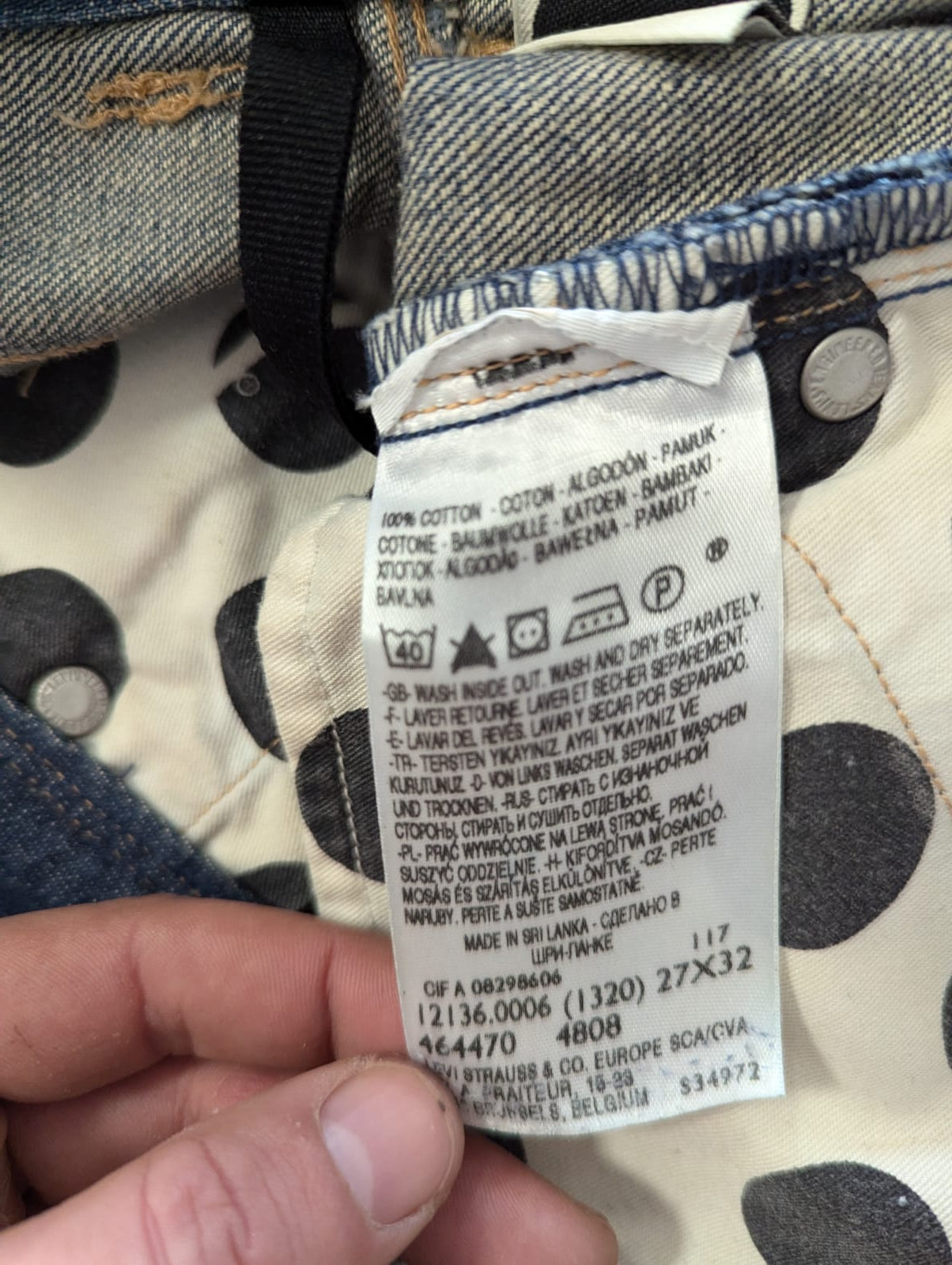 Pantalon Levi's Engineered Réf. 02646