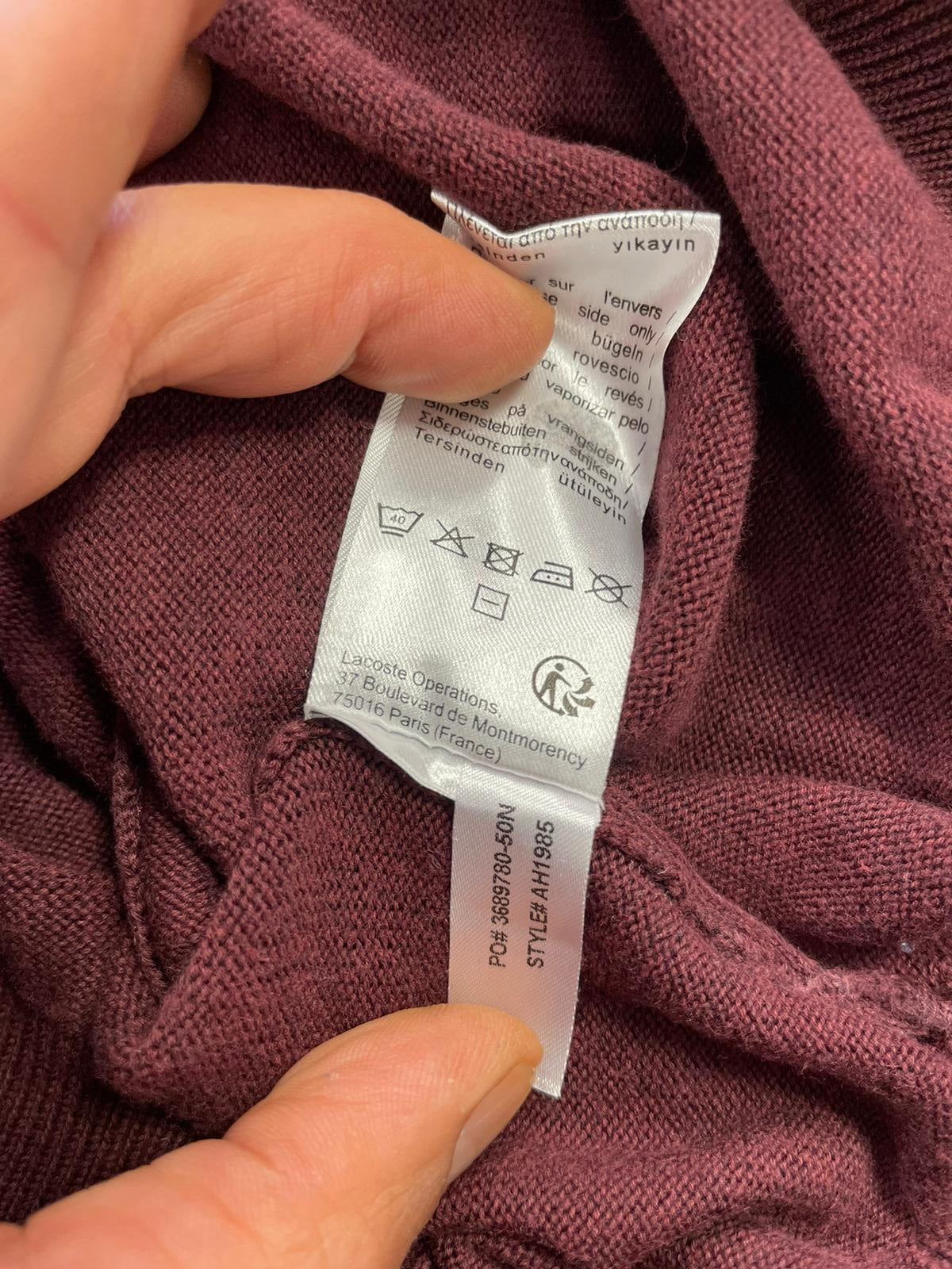 Pull Lacoste Réf. 02693