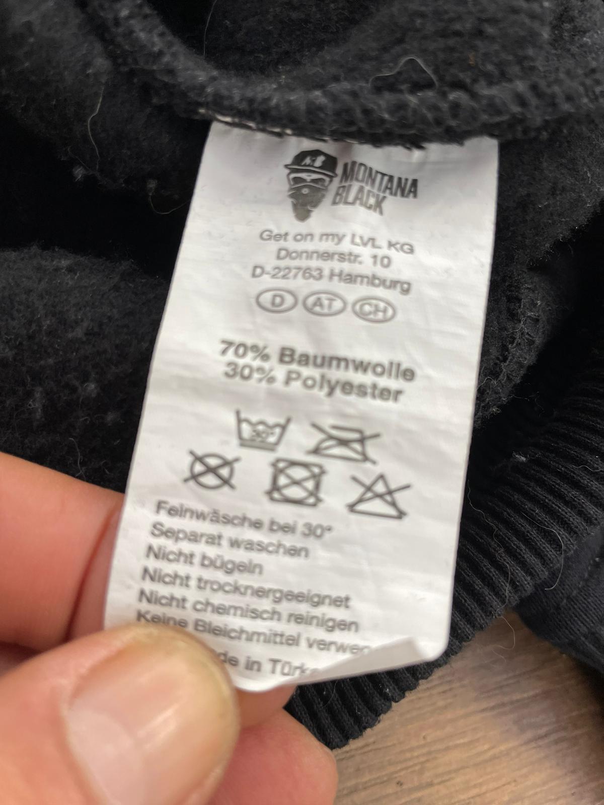 Sweat Montana Noir Réf.02749