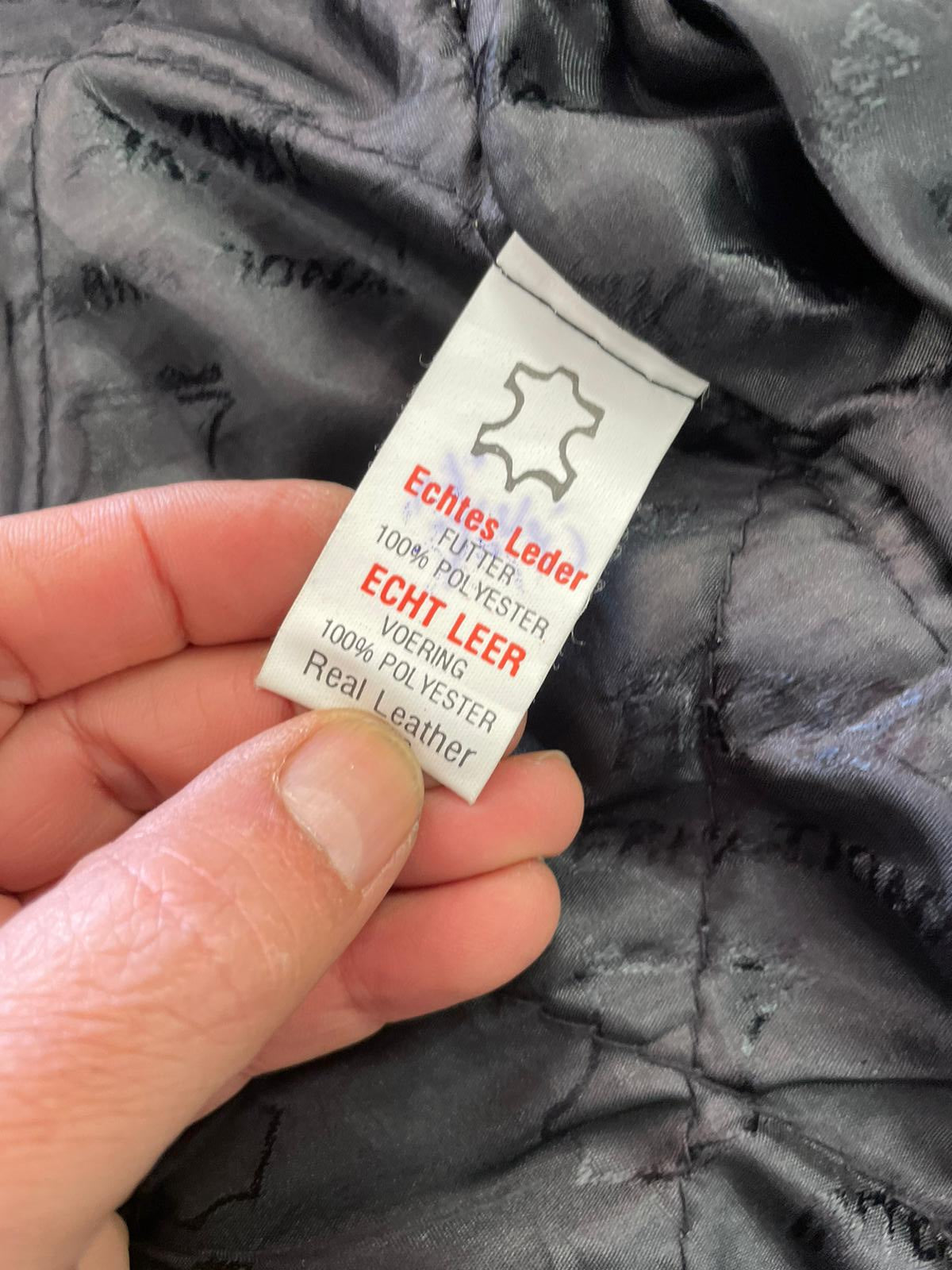 Veste motard en cuir réf. 02810
